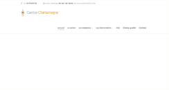 Desktop Screenshot of centre-charlemagne.fr